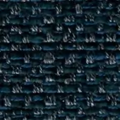 Teal woven fabric texture with speckled gray and white threads, exhibiting a tight, irregular nubby weave and matte finish; product code h 629.
